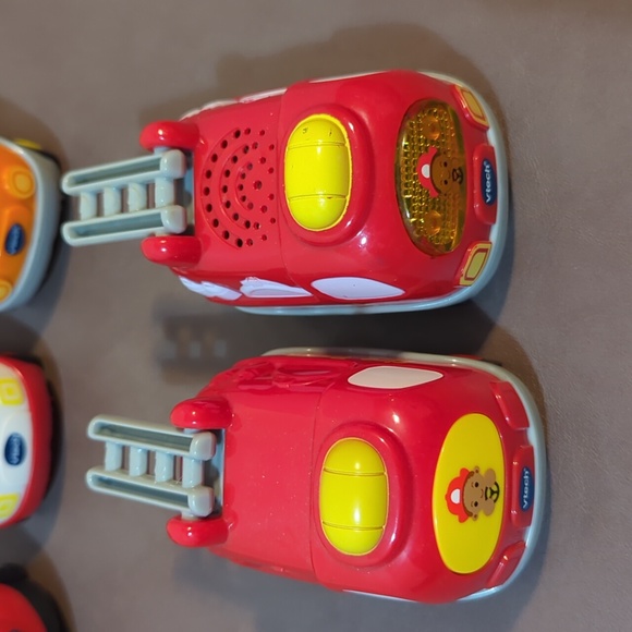 VTech automobiles vehicles ATV race car fire truck ambulance school bus mixer - Picture 9 of 11